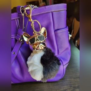 Frenchie Pom Bag Charm #1